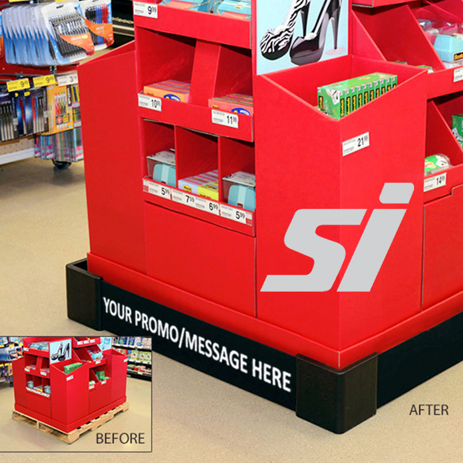 Pallet Guard Adjustable Pallet Guards SI Retail